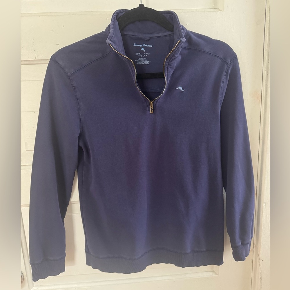 Tommy Bahama Blue Casual Pullover
